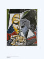 Head of a Reading Woman Pablo Picasso